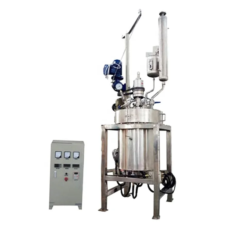 Pilot Scale Hastelloy 200l Pyrolysis Reactor With Condensation Reflux Buy Pyrolysis Reactor