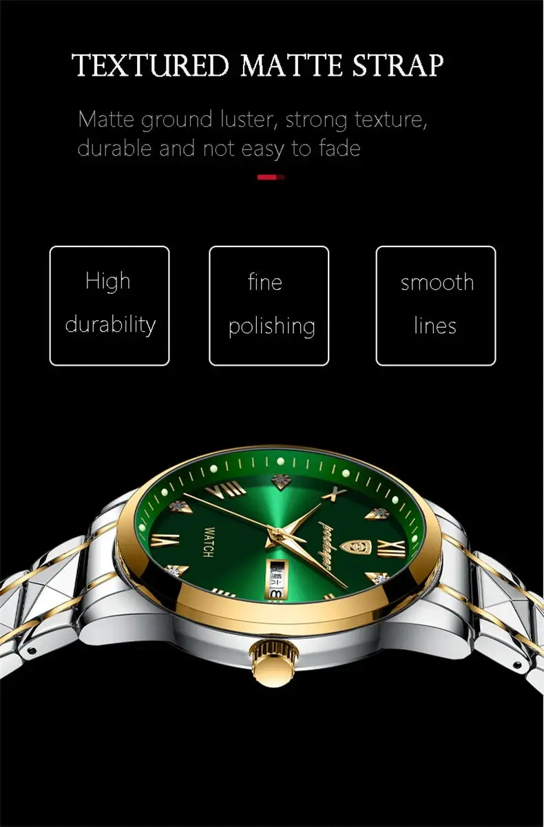 POEDAGAR 895 Men Quartz Watch description image 6