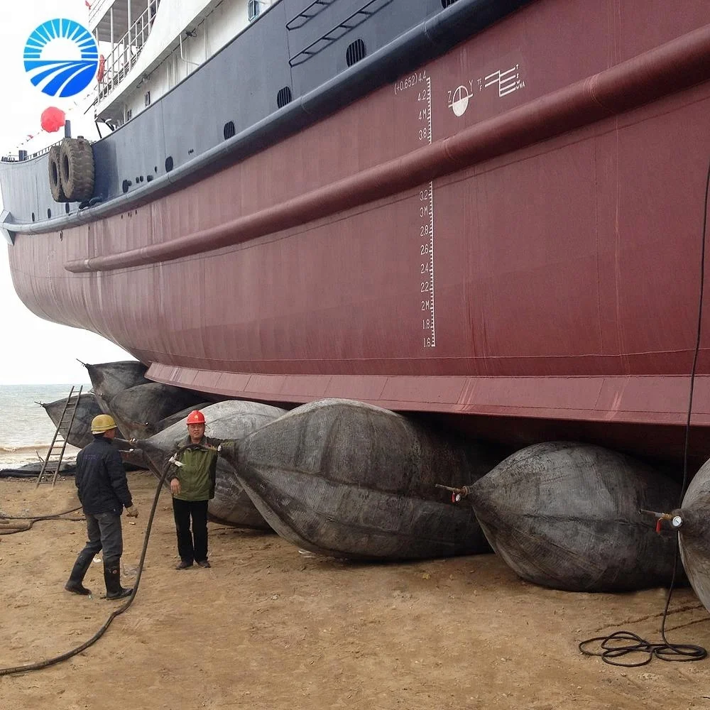 Produttore di Classe Mondiale Sacchi d'Aria Gonfiabili in Gomma Marina per il Varo delle Navi  