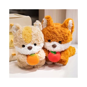Super Soft Fox Stuffed Toy Cuddly Stuffed Animals Sofa Decorations Adorable Fox Plush Toys