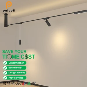 High Quality Modern Skyline Linear LED Wall Washer Customizable Cob Chip Track Lights for Villa Corridors Aluminum Lamp Body