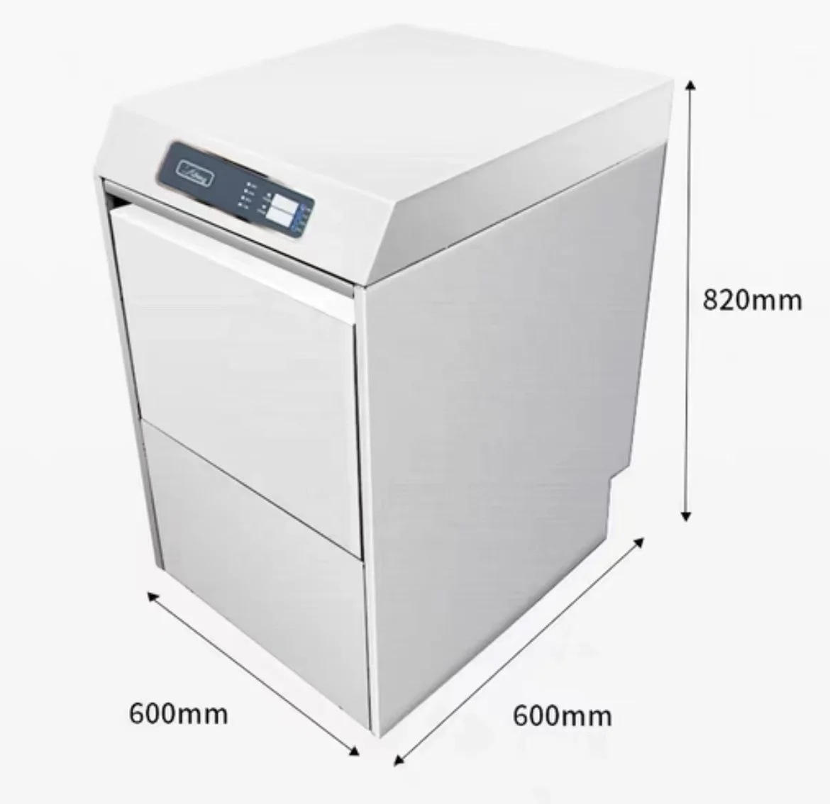 Countertop Dishwasher Machine Commercial Inglassial Built-in Electric and Gas Powered Stainless Steel Table Top 40basket / H)