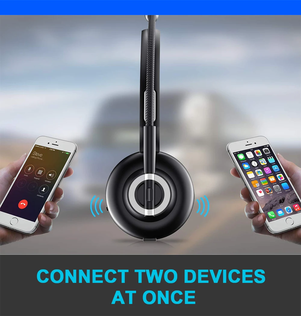 2022 New Trucker Wireless  Oneside Bluetooth Headset