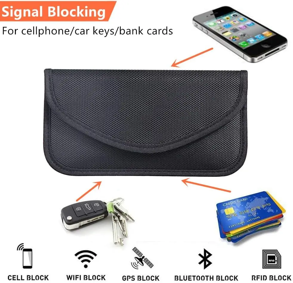 Signal Blocking Bag Rfid signal Blocking Bag for Mobile