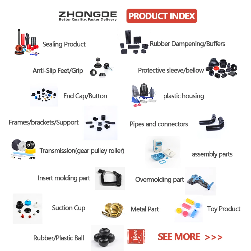 Custom Plastic Silicone Rubber Seal Umbrella Valve / Mushroom Valve for Respirators