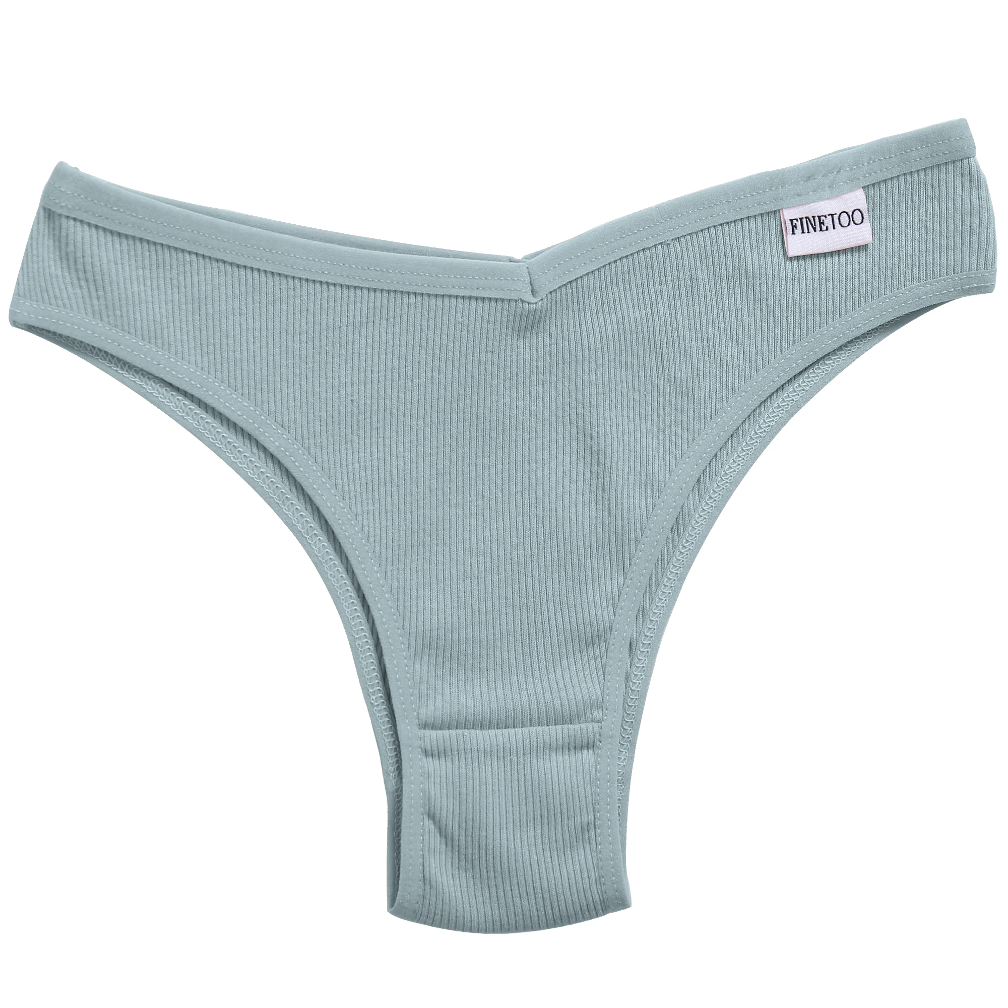 FINETOO Women Cotton Brazilian Panties M-XL