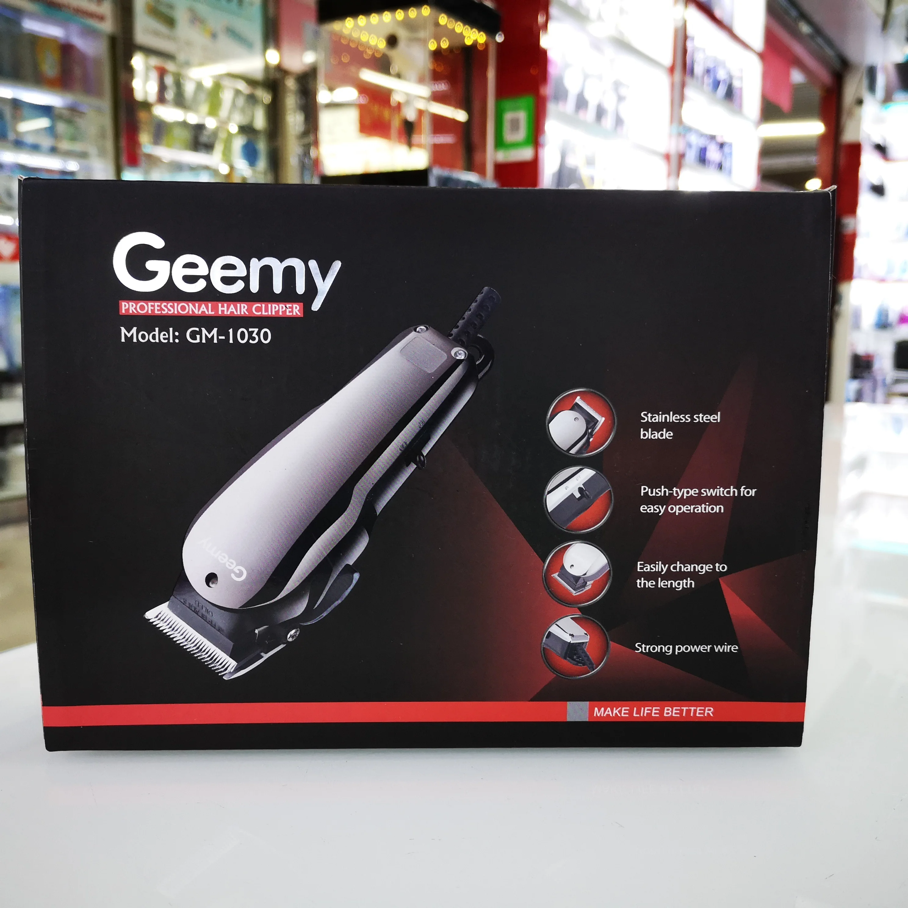 geemy professional hair clipper