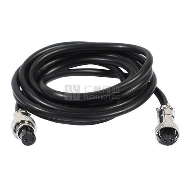 GX12 12MM 2 3 4 5 6 Pin Connector Aviation Cable Male Plug Power Electrical Terminal Wire Line AWG 22