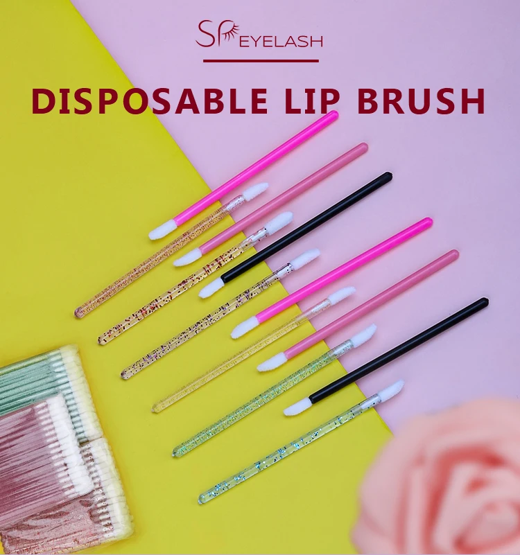 Disposable Lip Brush Lip Applicator Wholesale Makeup Lipstick