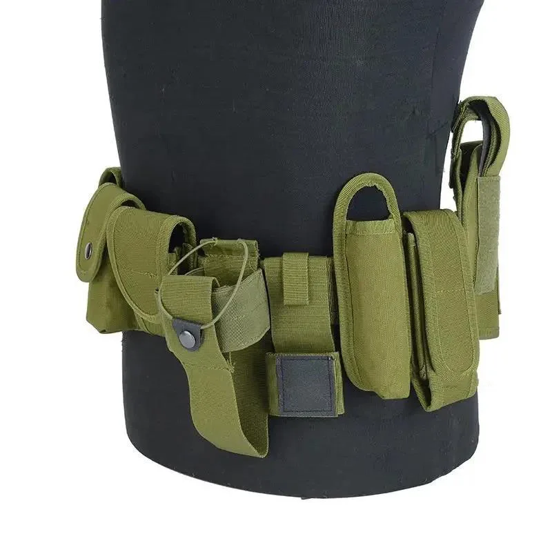 Adjustable Durable Wear-resistant Multifunctional Tactical Duty Seat Belt Tactical Seat Belt Set Adjustable Training Seat Belts