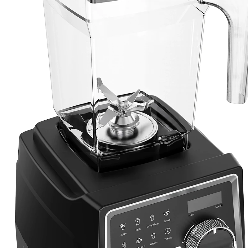 RANBEM Professional 7 Automatic Program Kitchen Blender for Smoothies Soup Frozen Drinks Nut Milk Grind UK Plug Household Use