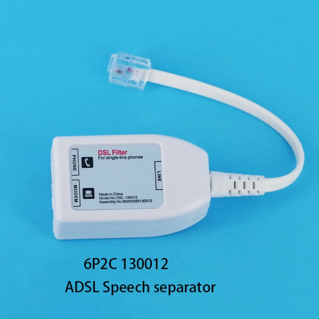 130012 Adsl Speech Splitter Telephone Broadband Splitter Network Vdsl ...