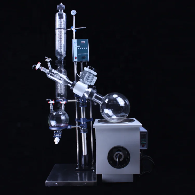 outlet fraction distillation large scale rotary evaporator