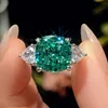 Bird's Nest Chopala Green Ring