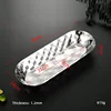 38*14*5 CM Oval Silver
