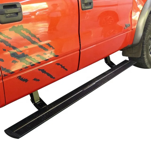 Aluminum Alloy Exterior Accessories Truck Side Step Power Running Board for Ford F150 Raptor Car Foot Step