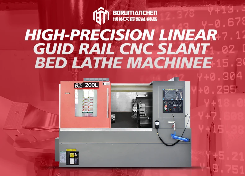 Cnc Slant Bed Lathe Slant Bed Cnc Lathe Machine The Maximum Spindle
