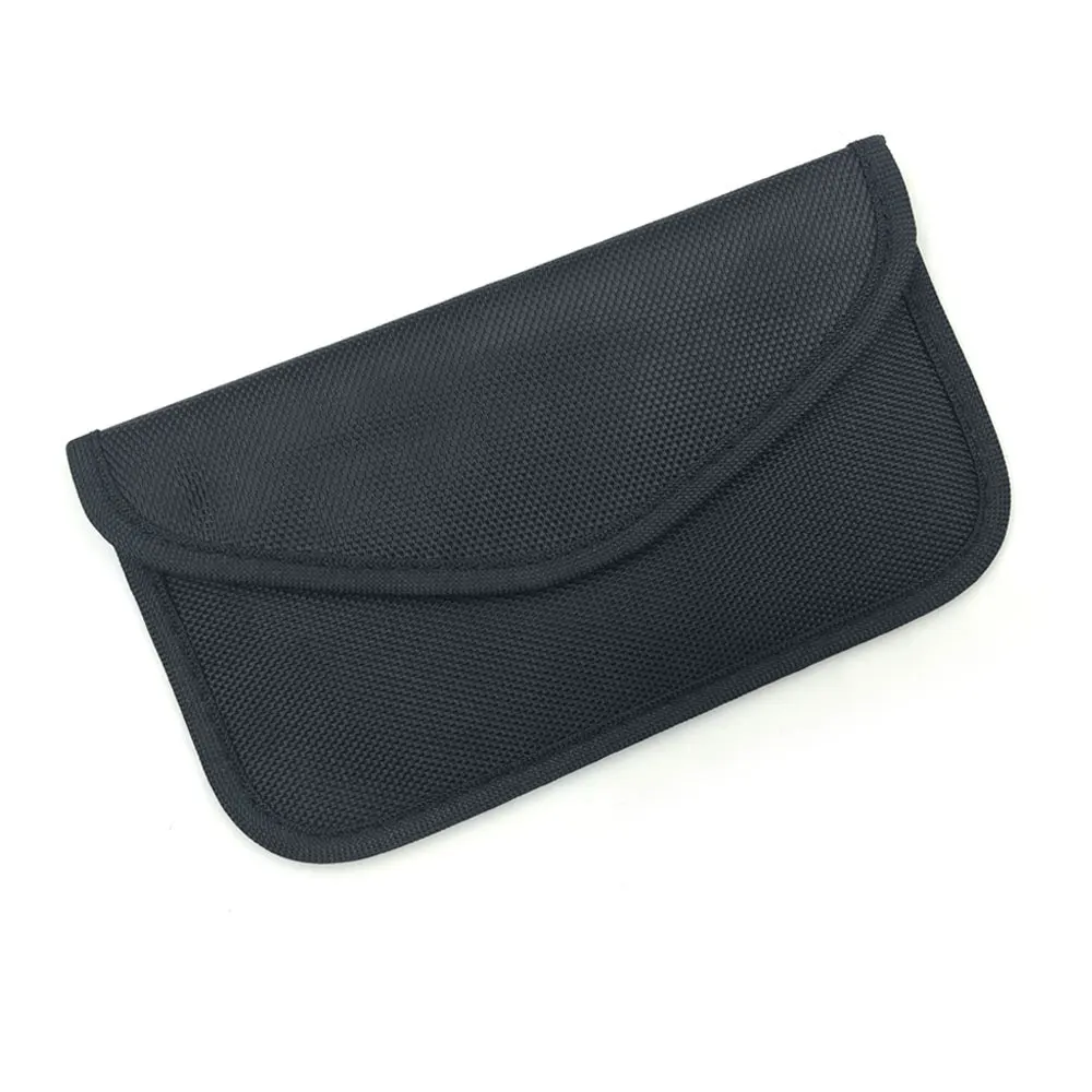 thumbnail image 2 of Carbon Fiber Faraday Bag - RFID Signal Blocking Pouch For Car Key Fob, Anti-Theft Wallet 2 of 4
