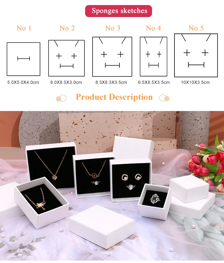 Eco-friendly Jewelry Boxes Customizable Gift Packaging