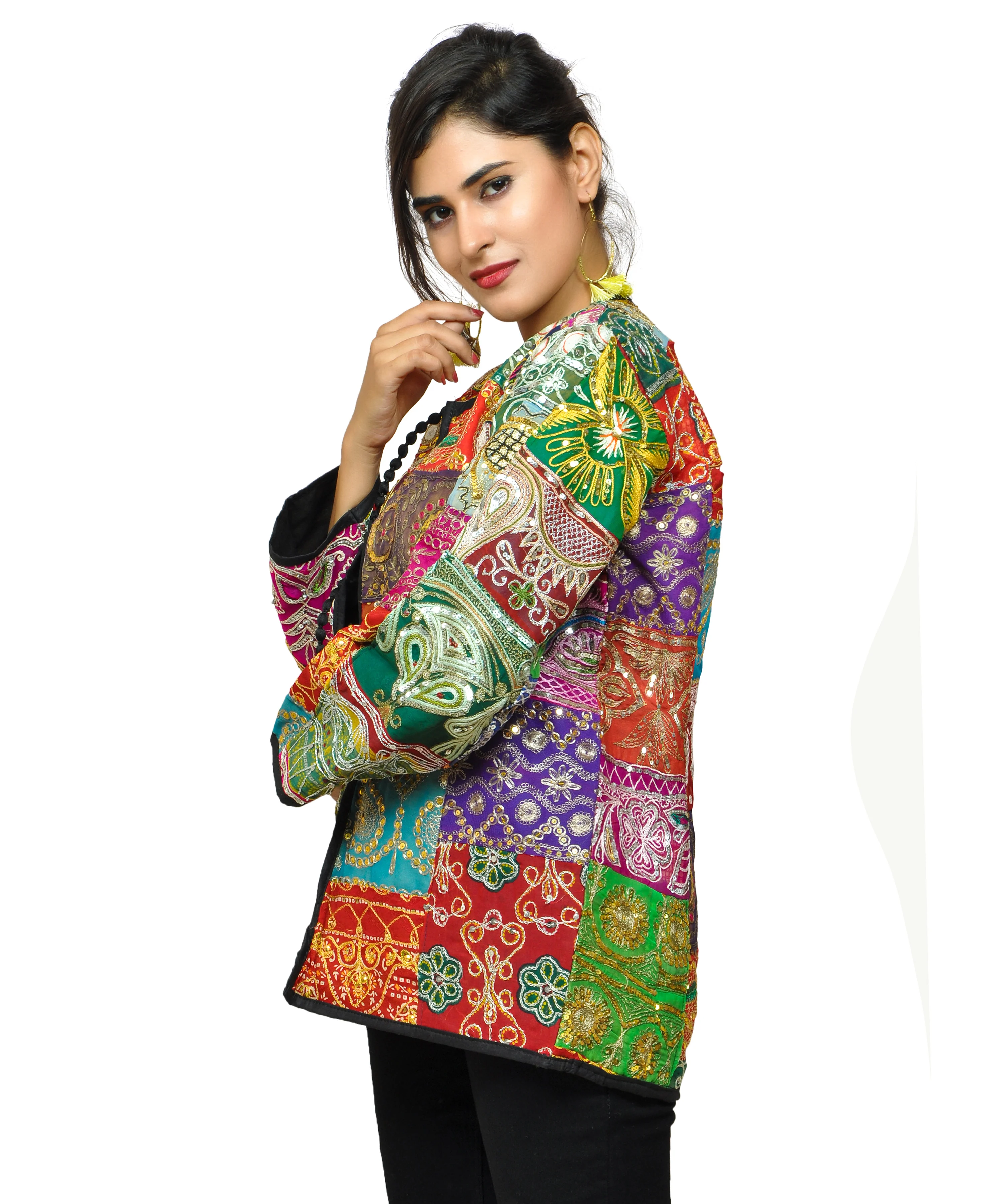 sequin jacket india