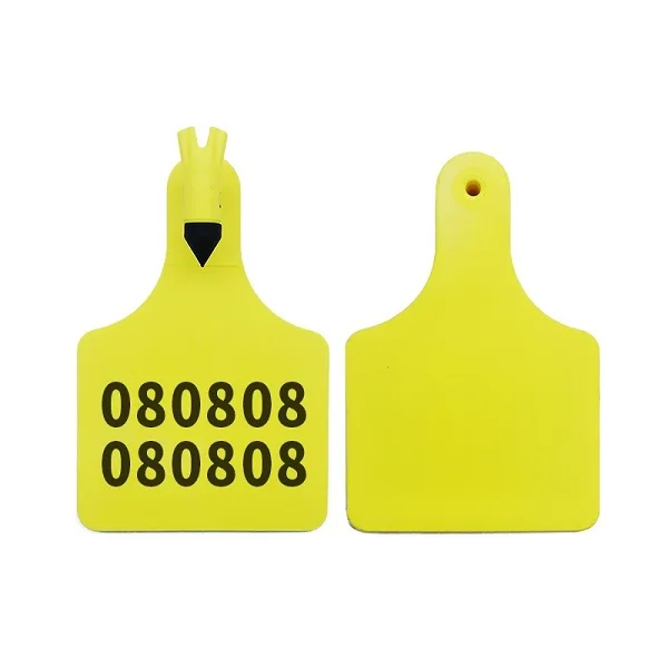 UHF RFID Animal Microchip Cow Ear Tag Identification Tag