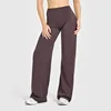 Dark brown-flare pants