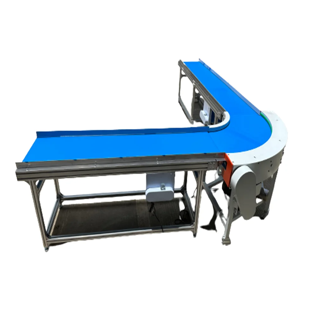 Assembly Line Automatic Conveyor Band Fruit Sorting Sand Gravel Portable Electric Food Grade Belt Conveyor in Stocks