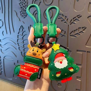 The Christmas Atmosphere Is at Its peak These Pu Christmas-themed Keychain Pendants Are so Adorable