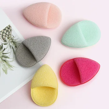 Cute Finger Cots and Slippers Face Wash and Makeup Remover Sponge