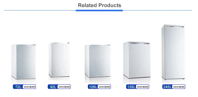 72l 450mm width compressor minibar fridge