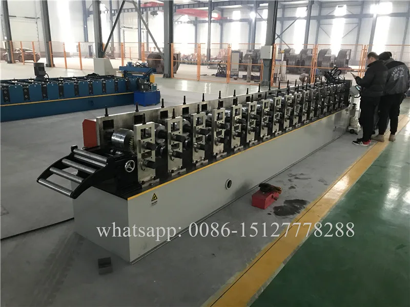 Steel Door Frame Making Machines Aluminum Metal Door Frame Roll Forming Machine