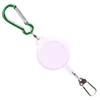 The solid white roll leather ruler is easy to pull the buckle