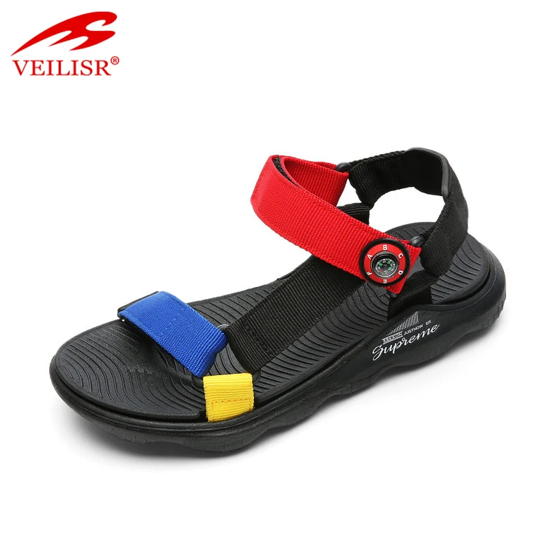 Wholesale casual kids shoes Fancy new arrive summer platform sandals manufacturers sole boy girl flat sandals From m.alibaba.com