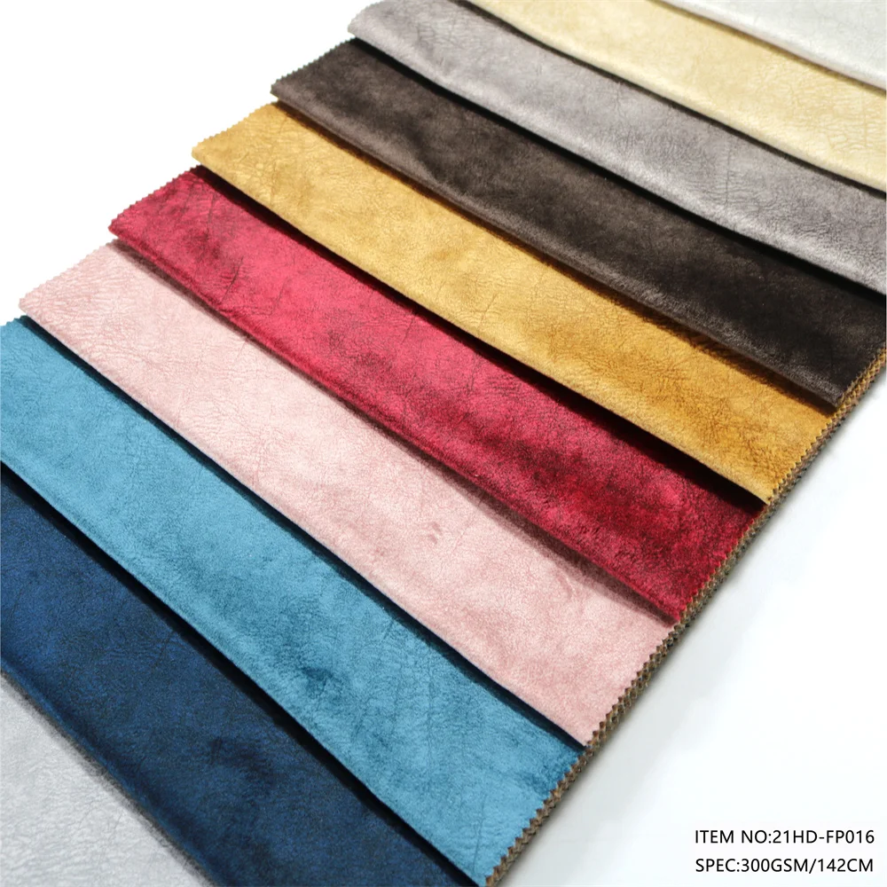 Upholstery Material Fdy/dty Soft Velvet With Tc Velvet Polyester ...
