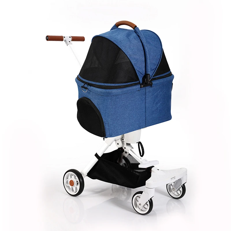 Dog Stroller Pet Jogger Wagon Foldable Cart with Wheels