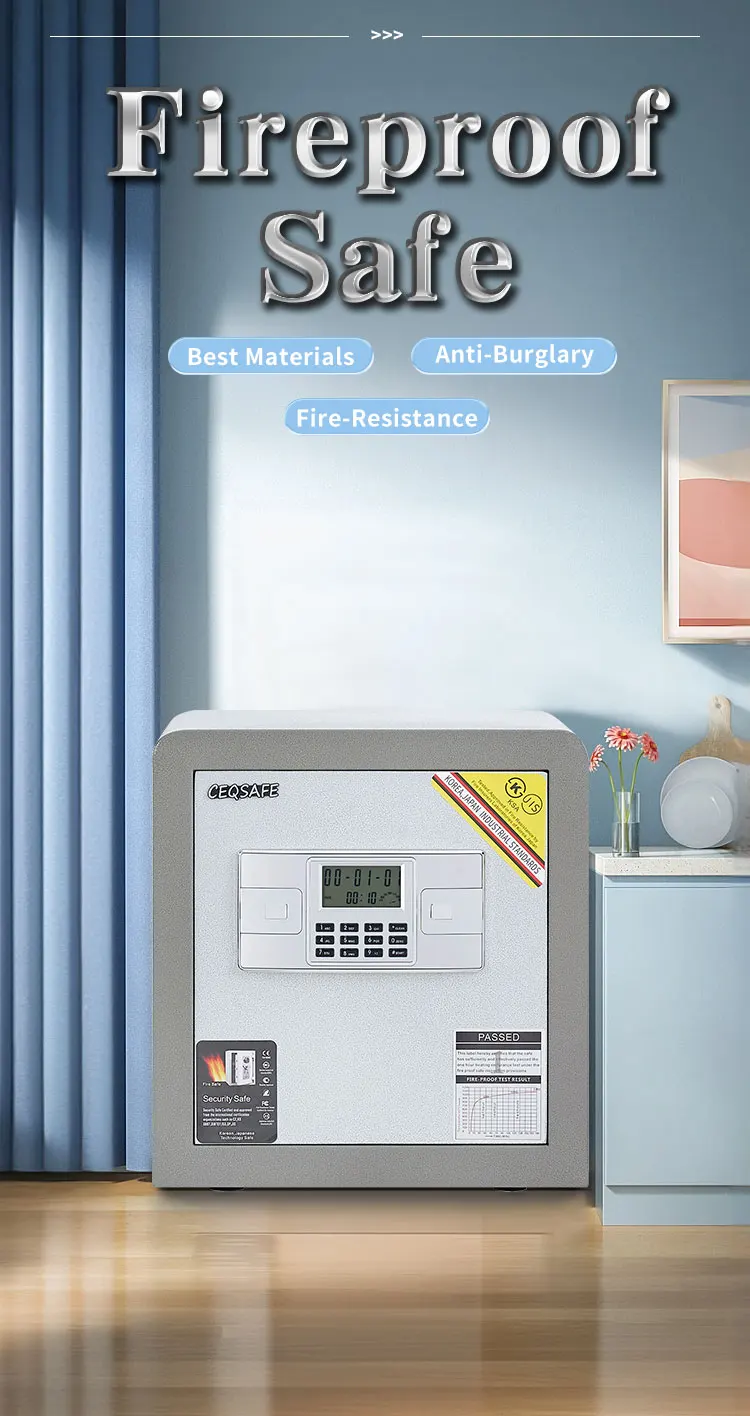 CEQSAFE China High Security Electronic Anti-theft Mini Fireproof Safe Box details