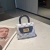 Sac carré à poignée - Blanc