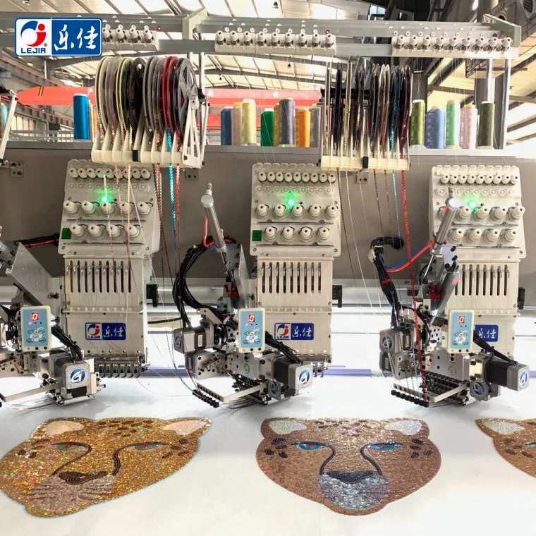 Sequins Sewing Computerized Maya Cheap Embroidery Machines