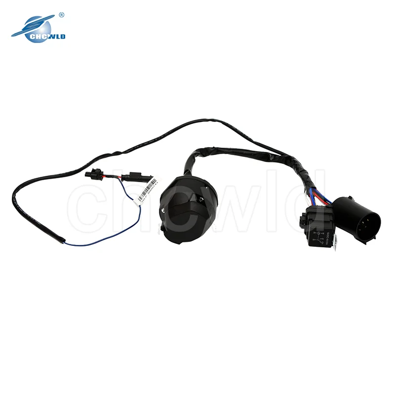 Customized 13 Pin Waterproof Connector 12V 40A Heavy Duty Socket RV Trailer Wiring Harness