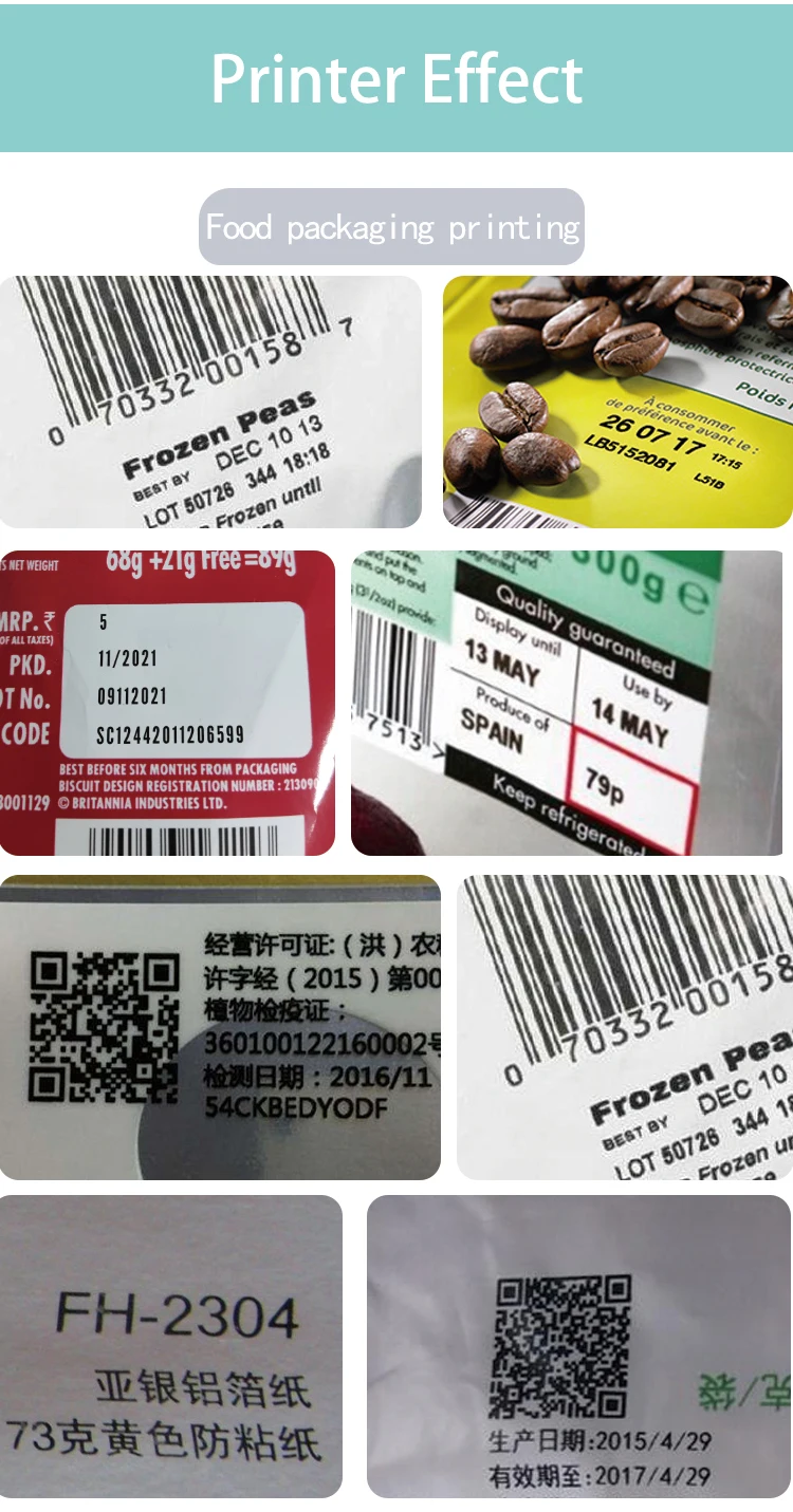 Thermal Transfer Overprinter Linx TT500 Coding Machine for Packing Machine