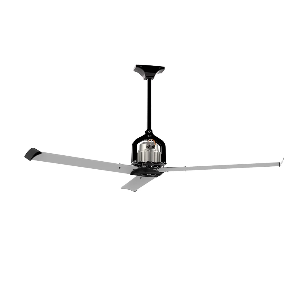 High Performance Easy and Safe Maintenance Aerauliqa LHS300 3M HVLS Fan High Volume Low Speed Ceiling Fans With 3 Blades