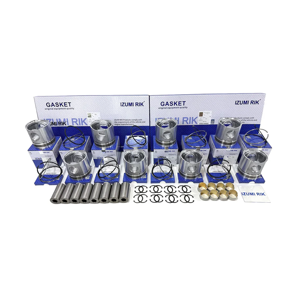 Engine Repair Kit IZUMI RIK 8DC8 8DC9 8DC10 Piston & Piston Ring Set for Mitsubishi