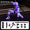 Purple-new three generations-with 4 weapons 3 hand type