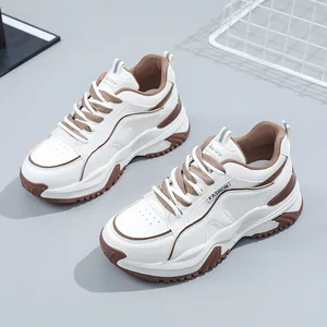 2023 New Versatile Women's Running Loafers Breathable and Durable Anti-slip Sports Shoes for Autumn Leisure Colored Board S