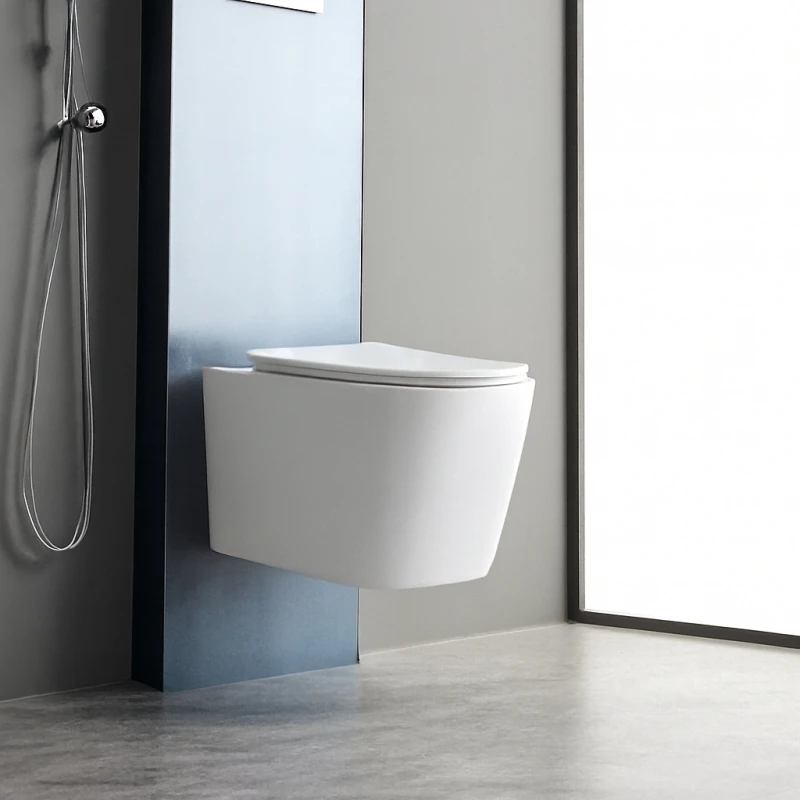 	Energy-saving ceramic wall-hung toilet