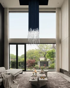 ECOJAS Decoration 2026 New Signature Italy Design Bespoke Chandelier for Hotel Lobby Villa Glass Lighting