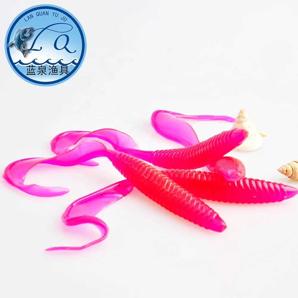 Lanquan New Floating Soft Bait 3G 125MM / 7.2G 150MM No Hooks Colors Customized Soft Lure LEECHES