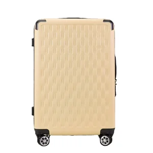 New Style Cheap PP Luggage Sets Wholesale for Long Trip Suitcase Sets Custom Maletals Hard Shell PP Trolley
