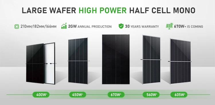 Tdc Solar Panel TDC Monocrystalline Solar Panels - 550W High Efficiency
