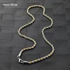 4 mm de ancho, plateado/dorado